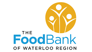 Logo of the Foodbank. Wheat appears as people